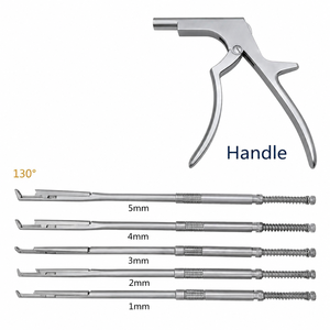 Juego de Rongeurs Kerrison Rotatorios Manuales de Acero Inoxidable, Instrumentos Quirúrgicos Ortopédicos Veterinarios con Certificación CE - Product Image 4