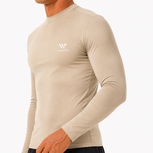 Custom Unisex Rash Guard Long Sleeve <b>Compression</b> <b>Shirt</b> Breathable Quick Dry UV Protection Eco-Friendly Gym Fitness Sportswear - Product Image 6