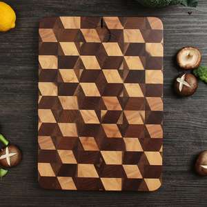 Tabla de Cortar de Madera Maciza para Cocina |   Tabla de Cortar de Calidad Premium para Cocina Tradicional y Moderna - Product Image 3