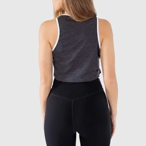 Camiseta de Yoga Transpirable de Secado Rápido y Corte Ajustado para Mujer, Ropa de Yoga para Correr y Entrenar, Ropa Deportiva Informal a la Moda, Camisetas sin Mangas para Hacer Ejercicio - Product Image 2