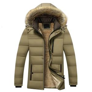Parkas d'hiver pour hommes, taille moyenne, respirants, épais et chauds, vêtements d'extérieur tendance - Product Image 2