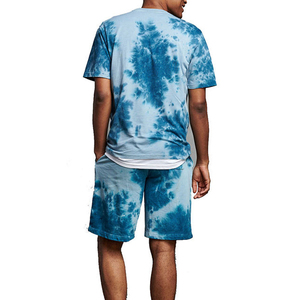 Nouveaux ensembles décontractés d'été pour hommes : T-shirts et shorts imprimés numériquement par sublimation intégrale de haute qualité – Modèle Ringer - Product Image 2