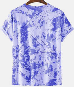 Camiseta de Hombre de Alta Calidad, 200 Gramos, Verano, Casual, Manga Corta, Cuello Redondo, Diseño Vintage, Impresión Digital Personalizada - Product Image 5