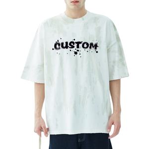 Camisetas al por mayor para hombre, estilo casual, camiseta con el mejor diseño gráfico, camiseta 100% algodón para hombre, corte holgado, estampada - Product Image 1