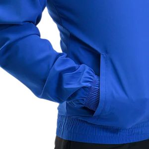 Chaqueta Deportiva Ligera, Cortavientos con Cierre para Entrenamiento Atlético, Ropa Deportiva para Hombre y Mujer, Fitness al Aire Libre, Azul Rey - Product Image 4