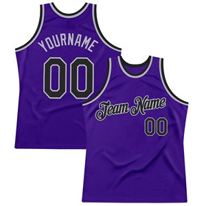 Maillot de basket-ball personnalisé sublimé violet avec nom d'équipe, débardeur unisexe en maille respirante pour toutes les saisons - Product Image 5