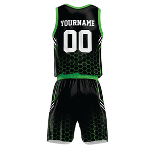 Tenues de basketball entièrement sublimées, vêtements d'équipe, maillots de basketball pour hommes, veste, ensemble d'uniformes de basketball personnalisés - Product Image 3