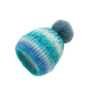LASARO Bonnet d'hiver chaud pour homme et femme, 100% laine, tricot doux et extensible, bord côtelé, color block, idéal pour les activités de plein air, les voyages et la randonnée - Product Image 2