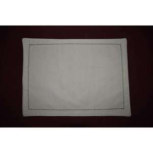 Linen <b>Rectangle</b> Table Mat Wabi Sabi Design Washable <b>Placemat</b> for Dining Table Decor - Product Image 5