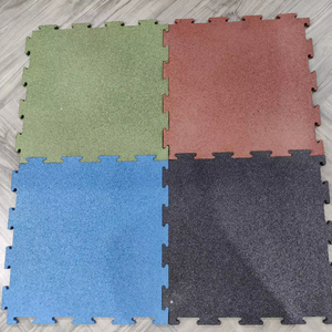 Unifit - Baldosas de Caucho Entrelazadas Modernas y Recicladas para Exteriores de 25 mm - Product Image 1