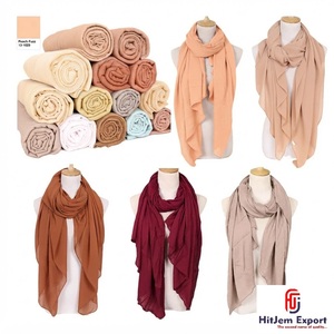 <b>Scarf</b> Textile Manufacturing Cotton Viscose Polyester Lightweight Woven Fabric for Wholesale Private Label Orders - Product Image 6