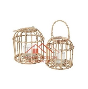 Natural Color and Modern Design Handmade <b>Lantern</b> New Product Design <b>Rattan</b> Pendant Light - Product Image 1