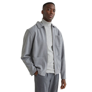 Durable OEM Custom Men's <b>Canvas</b> <b>Work</b> <b>Jacket</b> Streetwear Outdoor Oversize Style Vintage Washed Look Winter <b>Jacket</b> - Product Image 3