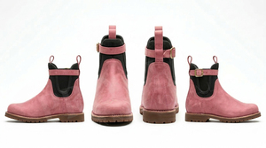 Botas de Moto de Cuero Genuino de Último Diseño, Estilo Vintage Casual con Hebilla y Correa, Duraderas para Exteriores, Antideslizantes, para Trabajo y Conducción, Impermeables y con Buen Agarre - Product Image 6