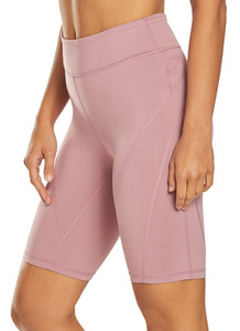 Shorts Deportivos Elásticos Color Malva para Mujer, Nueva Colección al por Mayor, Ideales para Yoga, Running y Fitness, Tejido Transpirable y Resistente - Product Image 3