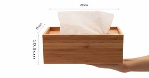 Boîte à mouchoirs en bois artisanale de qualité supérieure avec une finition naturelle élégante pour la décoration de la maison, du bureau et de l'hôtel - Product Image 2