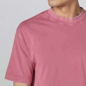 Camiseta de Algodón de Alta Calidad con Lavado Ácido, Transpirable, Moderna, a Precio Económico, para Uso Diario e Informal - Product Image 3