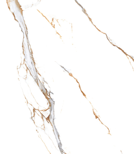 Carreaux de sol et de mur en porcelaine royale Statuario modernes, finition mate, résistants aux acides, isolation thermique, dalles épaisses pour intérieur, villa - Product Image 5