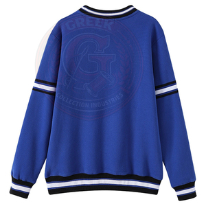 เสื้อสเวตเชิ้ตสีน้ำเงินรอยัล Zeta Phi Beta ปักลายตราสัญลักษณ์แบบเชนิลล์ เสื้อผ้าสำหรับชมรมนักศึกษากรีก ยูนิเซ็กซ์ ผ้าฝ้ายพรีเมียม - Product Image 2
