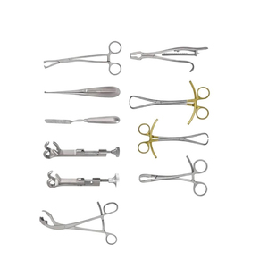 Juego de 10 Instrumentos Quirúrgicos Ortopédicos Manuales Hechos a Medida, Certificados ISO13485, Resistentes a Gérmenes - Product Image 1