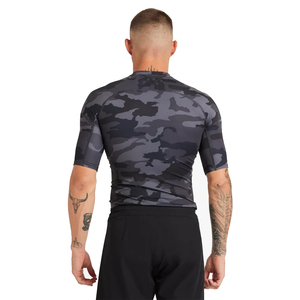 Men's Camouflage Compression <b>Shirt</b> Short Sleeve Quick Dry Slim Fit Sporty O-Neck Knitted <b>Polyester</b> <b>T</b>-<b>Shirt</b> - Product Image 2
