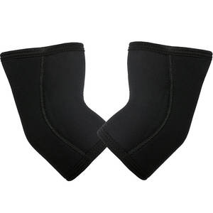 Manchon de compression pour coude en Spandex et Nylon personnalisé, protection professionnelle douce, antidérapant, réglable, respirant, fin, à enfiler - Product Image 2