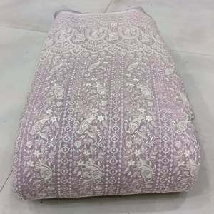 Tissu brodé malté, tissu brodé en gros, tissu dentelle, tissu à sequins, tissu pour vêtements, tissu pour confection, approvisionnement mondial à l'exportation - Product Image 6