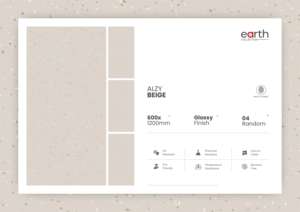 Baldosas de porcelana de alta calidad con superficie brillante de 600x1200 mm, losa grande con elegante aspecto de mármol para revestimiento de paredes y pisos, uso doméstico y comercial. - Product Image 2