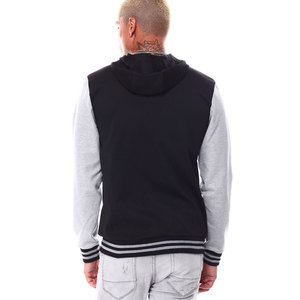 Veste de baseball varsity pour homme, veste décontractée de style universitaire, streetwear, coupe slim, veste de basketball varsity chaude pour l'hiver - Product Image 4