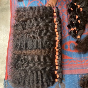 100% vrais paquets de cheveux humains vierges cambodgiens Double dessiné Extensions de vague naturelle Remy Grade indien armure Style Curl italien - Product Image 5