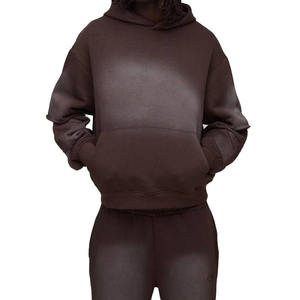 Conjunto Deportivo de Invierno al Por Mayor: Chaqueta con Capucha y Cordón Ajustable y Pantalones Jogger para Entrenamiento, Running y Gimnasio - Product Image 3