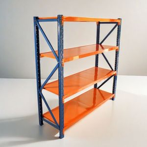 Scaffali Metallici Regolabili a 4 Livelli per Garage, Capacità 4400 Libbre, Uso Industriale - Product Image 1