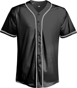 Camiseta de Béisbol Unisex Verde Estampada de Manga Corta con Botones al Frente, de Poliéster que Absorbe la Humedad, Personalizable con Nombre de Equipo, Ropa Deportiva - Product Image 5
