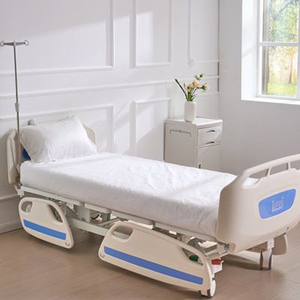 Drap-housse professionnel médical jetable imperméable en polyester non tissé 300 fils/cm² uni pour lit et autres équipements - Product Image 2