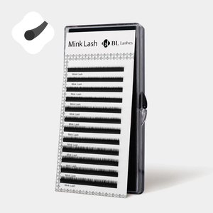 [Private Label] Premium Korea PBT Mink Lash (0.03-0.25) Wholesale (B,C,D,L,L+ Curl) (8-14mm Mix) Individual Soft Eyelash - Product Image 3