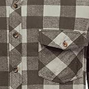 <b>Womens</b> Longline <b>Flannel</b> <b>Shirt</b> Relaxed Plaid Button Front Casual Layering Top Soft Comfortable Street Fashion Clothing - Product Image 2