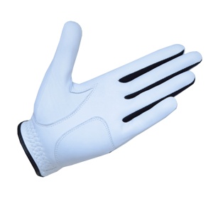 Vente directe en usine Concevez votre propre logo Gants de golf en cuir Cabretta couleur douce Gants de golf personnalisés pour le sport - Product Image 2