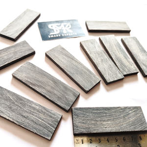 Manches de couteau en corne de buffle écologiques de qualité supérieure, sablées, naturelles, faites à la main, durables et personnalisées - Product Image 3