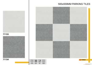Baldosas de porcelana Impact Ready para estacionamiento de 50x50 cm, diseñadas para áreas de uso intenso donde el rendimiento es más importante que el acabado decorativo. - Product Image 4