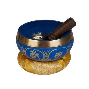 Bol chantant tibétain, outil de méditation traditionnel pour une vie consciente, vibrations sonores, pratique du yoga et temps de relaxation - Product Image 4