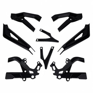 Komplettes Verkleidungs-Set <span class=keywords><strong>E</strong></span>-Bike Rahmenschutz-Kit für SurRon <span class=keywords><strong>Light</strong></span> Bee X <span class=keywords><strong>E</strong></span>-Dirt Bike Seitenverkleidung Rahmenschutz Ersatzteile - Product Image 1