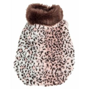 Abrigo de Lujo para Perro con Patrón de Guepardo, Chaqueta de Visón, Ropa Elegante para Mascotas - Product Image 6