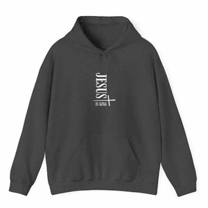 เสื้อฮู้ดดี้ Jesus God First สำหรับผู้ชาย ผู้หญิง และวัยรุ่น แบบสั่งทำพิเศษ ปักลายมหาวิทยาลัย/วิทยาลัย ด้วยผ้าเชนิลล์ - Product Image 1