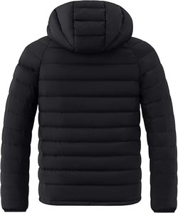 Men's Lightweight <b>Packable</b> Puffer <b>Jacket</b> Waterproof Winter Hood <b>Jacket</b> Custom <b>Packable</b> Quilted Puffer <b>Jacket</b> With Storage Pouch - Product Image 4
