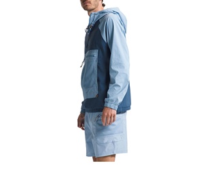 OEM <b>Lightweight</b> Windbreaker <b>Rain</b> <b>Jacket</b> for <b>Men</b> Collar Hooded Breathable Front Big Pocket Color Block Windbreaker <b>Jacket</b> - Product Image 4