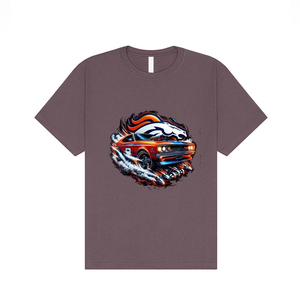 T-shirt en coton imprimé DTG personnalisé de haute qualité, tee-shirt graphique décontracté, illustration personnalisée, vente en gros, fabricant OEM ODM, fournisseur - Product Image 3