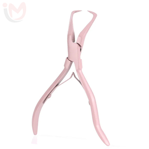 Pinzas Profesionales para Extensiones de Cabello con Micro Anillos, de Acero Inoxidable, Herramienta de Salón, Marca IMANS - Product Image 1