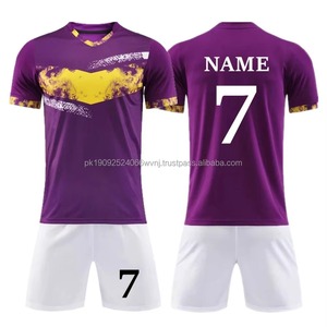Soccer Uniform Set Adult Football Jersey Shorts Animal Print Front/Back Logo Customized Color Customized Team Name 100% - Product Image 5