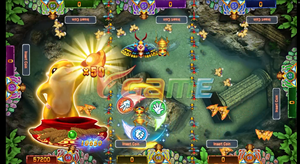 Machine de jeu de tir et de pêche Centipède Mécanique (Golden Mouse) et plateau de jeu de pêche et d'adresse pour salle de jeux - Product Image 4