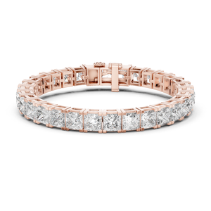 Bracelet personnalisé en argent sterling 925 avec diamants Moissanite, bracelet tennis de luxe serti de pierres pour hommes et femmes, bijoux - Product Image 2